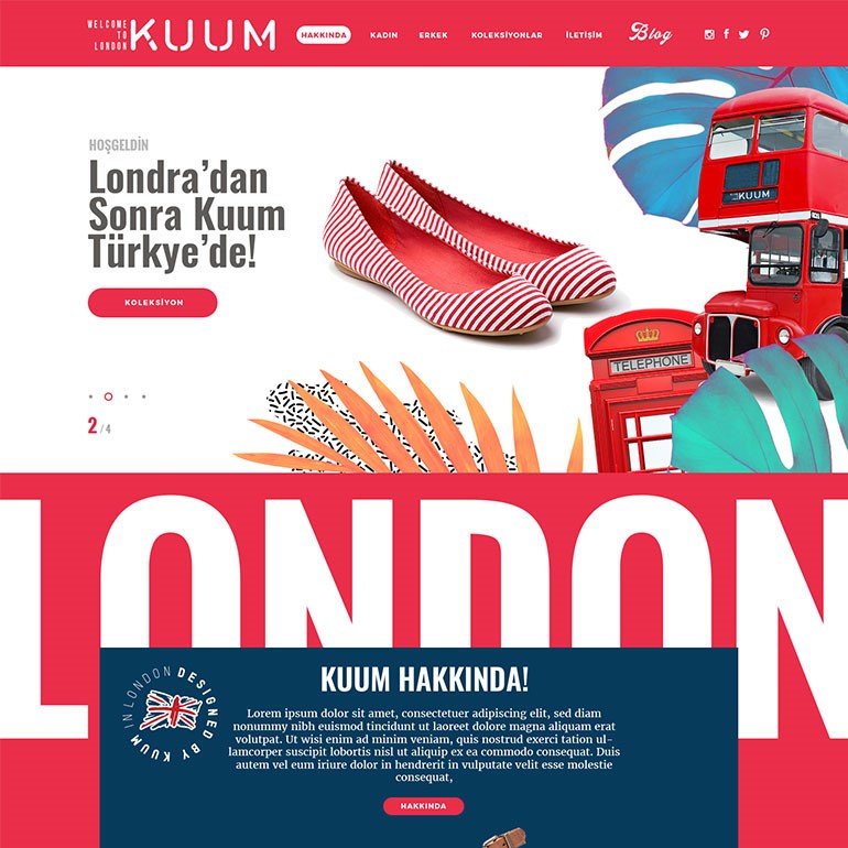 Kuum Ayakkabı Web Sitesi